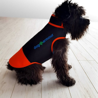 Logo de dog armour PRO- Hidden sleeves and interior leg protections. Anti-bite vests for dogs.